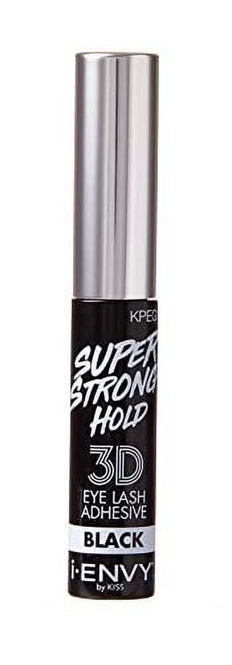 I Envy by 3D Lash Glue Super Strong Hold (Black) Brush on Type, Formaldehyde Free, Latex Free